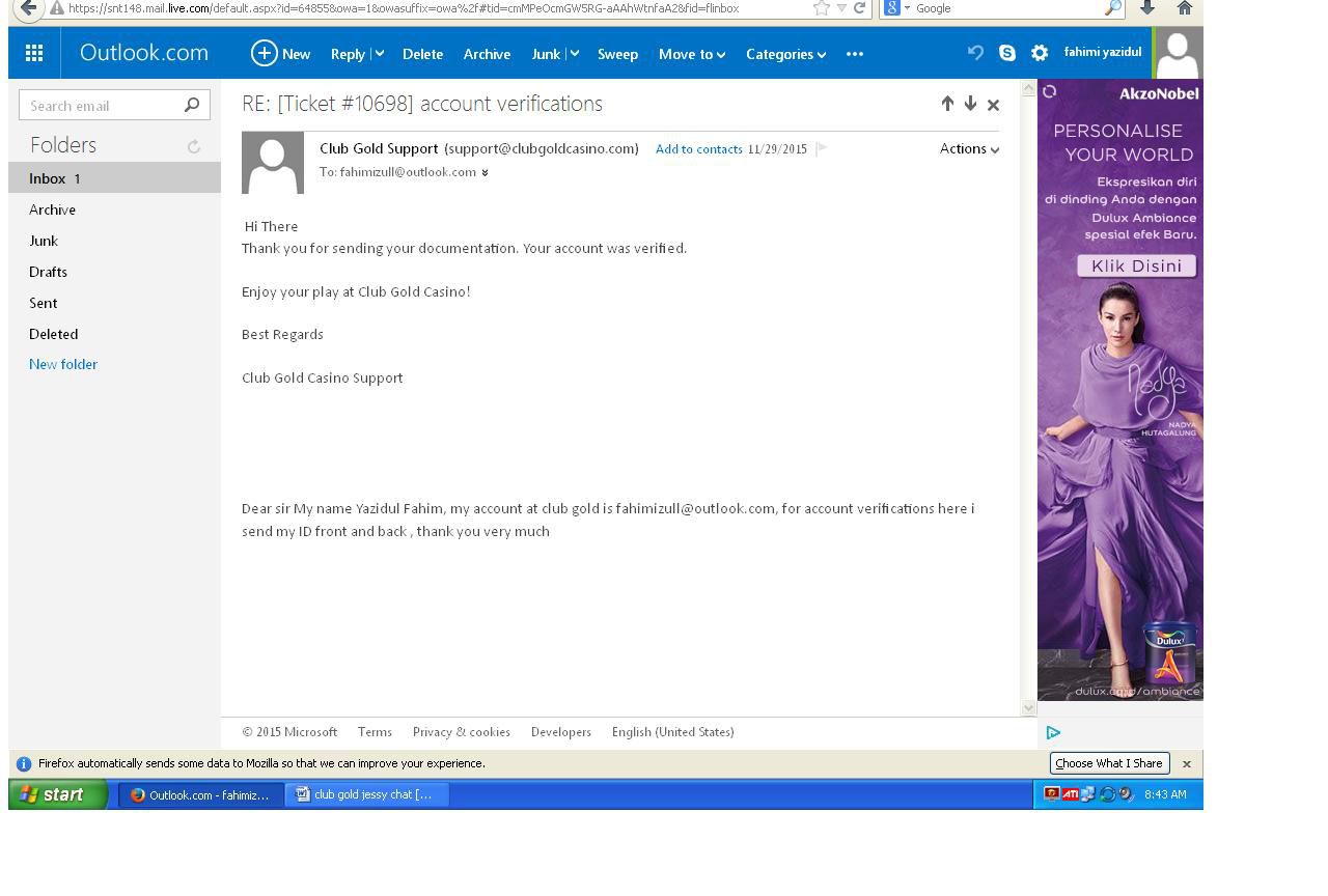 my account fully fervied.JPG