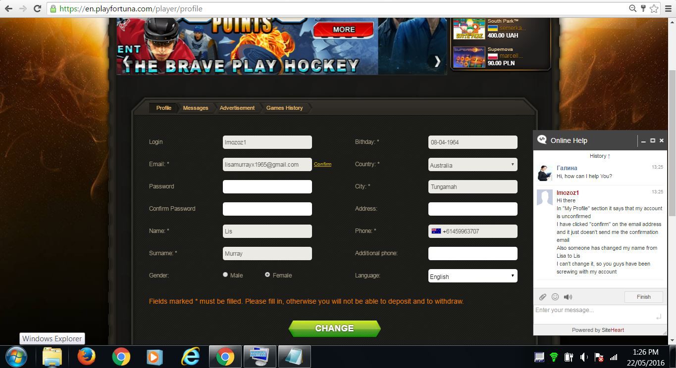 Playfort editing my profile..JPG