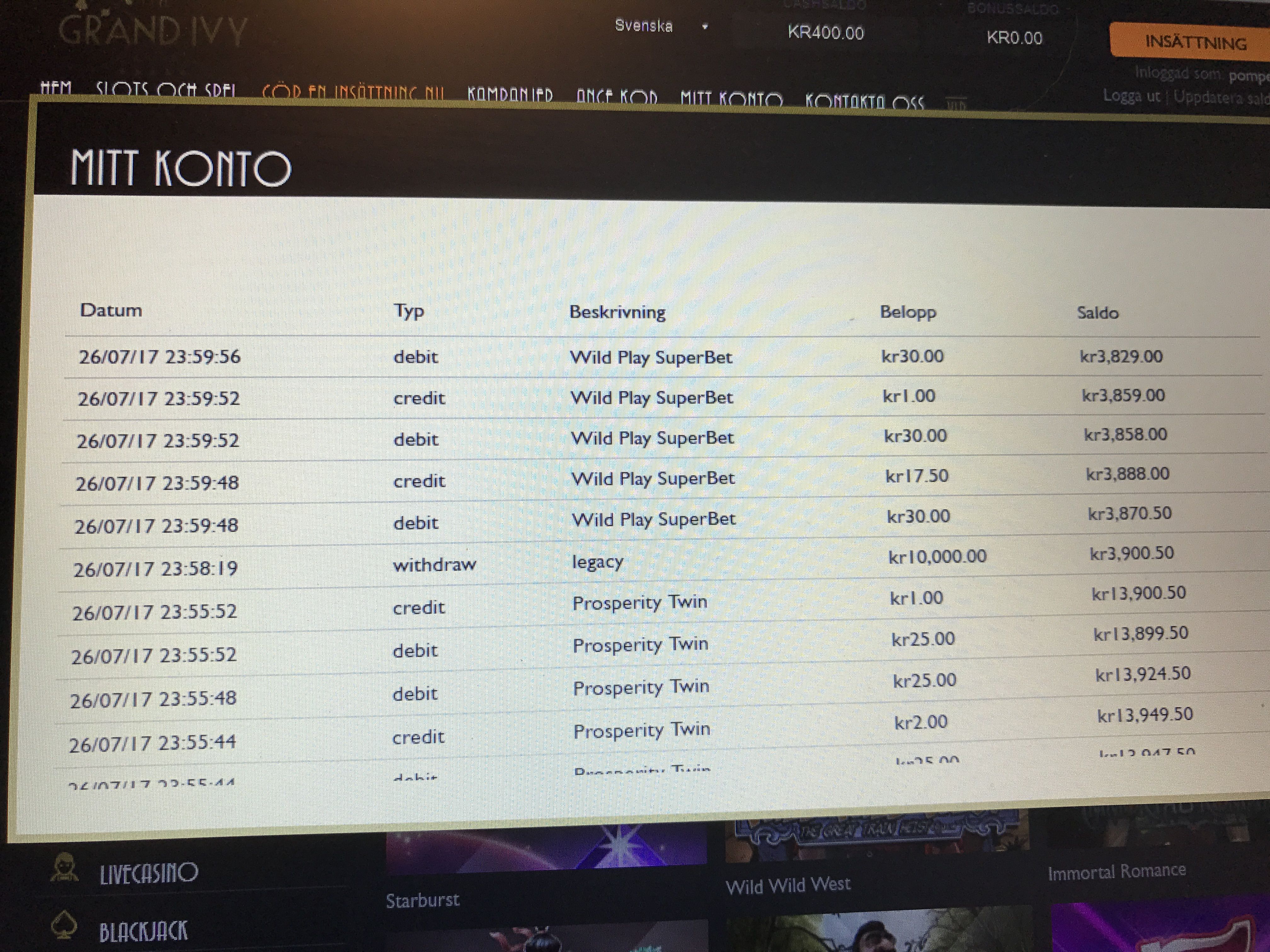 Grand Mondial Casino Withdrawal Rules