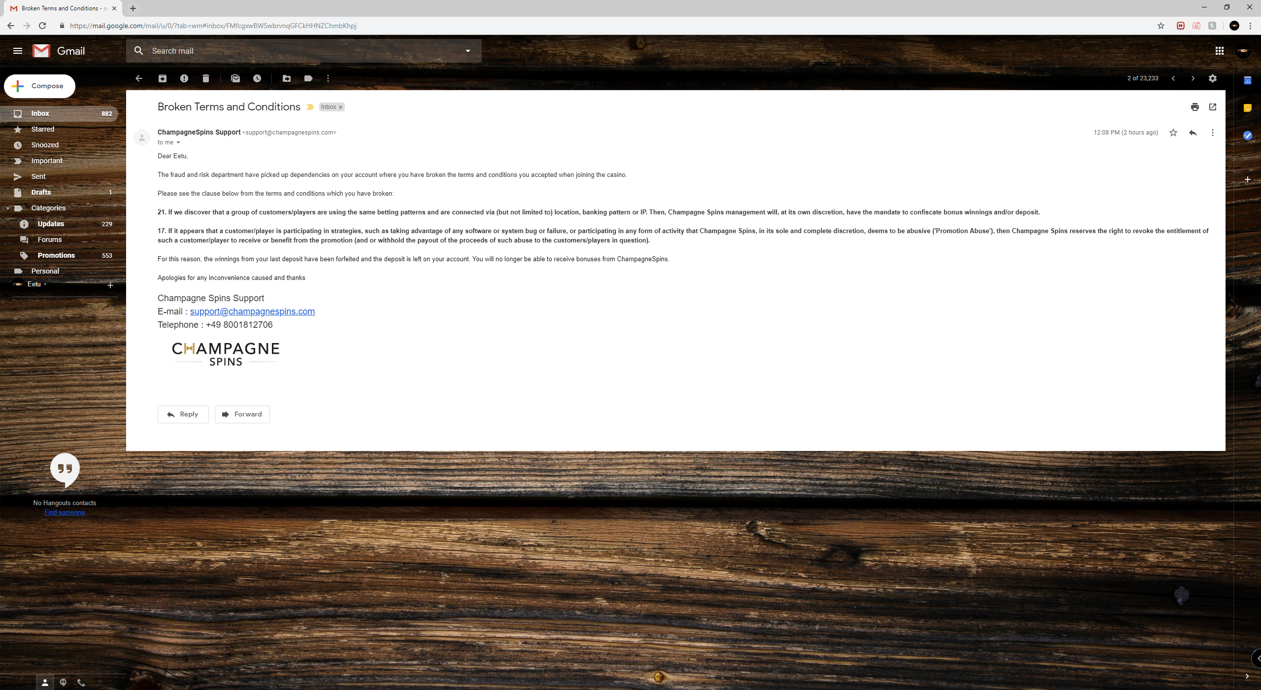 email accused abuse of casino terms.png