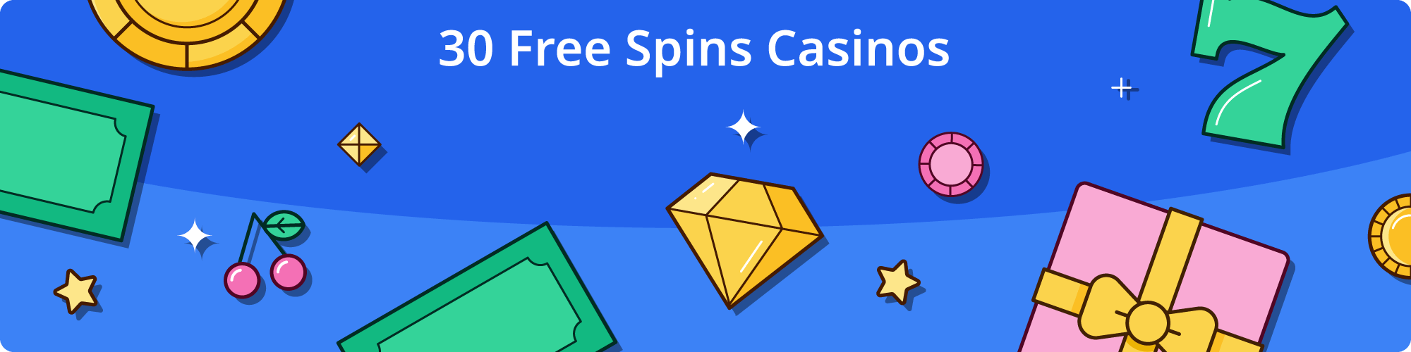 online casinos with 30 free spins