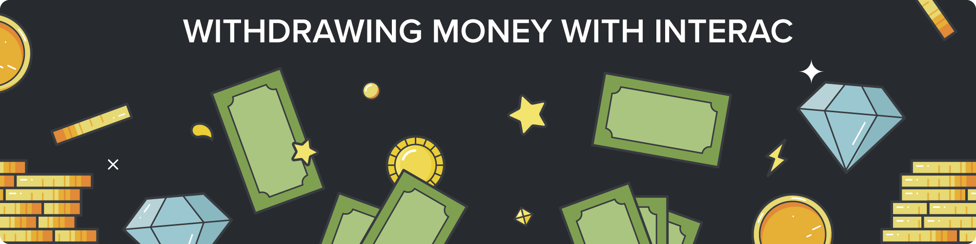 withdrawing with interac