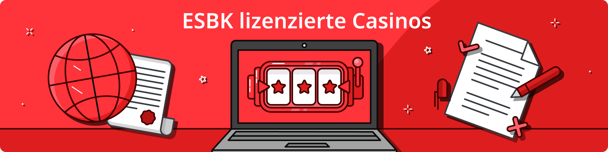 Von ESBK lizenzierte Casinos