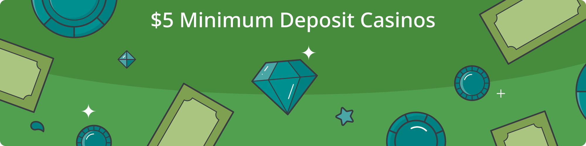 casino bonuses with $5 minimum deposit