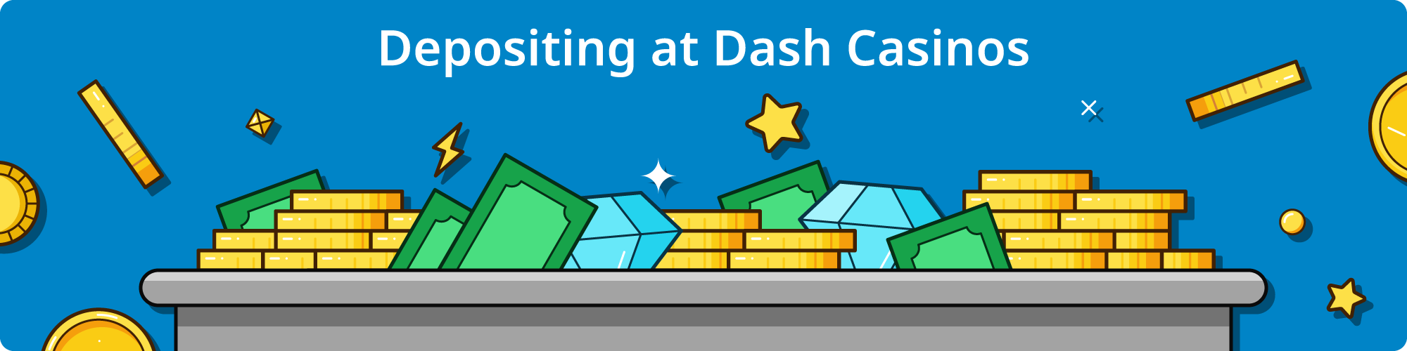 Depositing at Dash Casinos