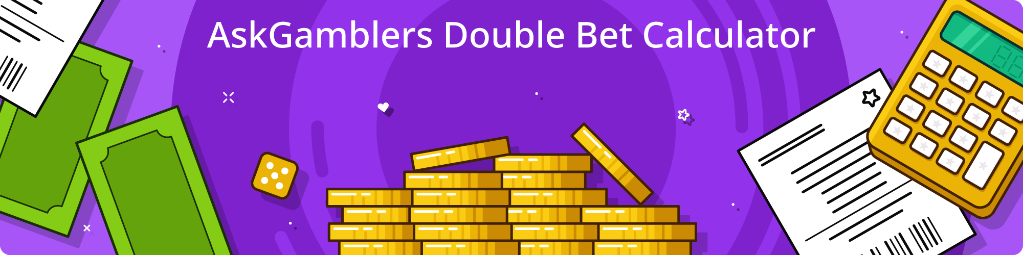 AskGamblers Double Bet Calculator