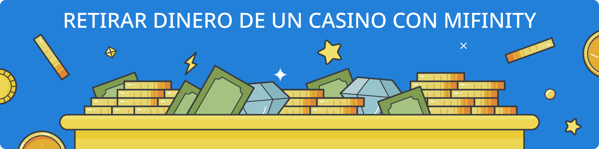 Guía sobre cómo retirar dinero de un casino online usando MiFinity