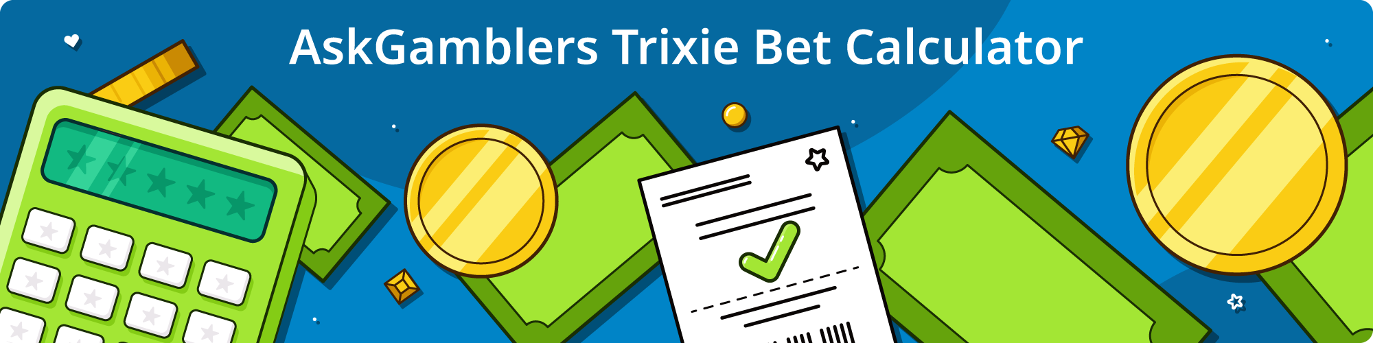 AskGamblers Trixie Bet Calculator