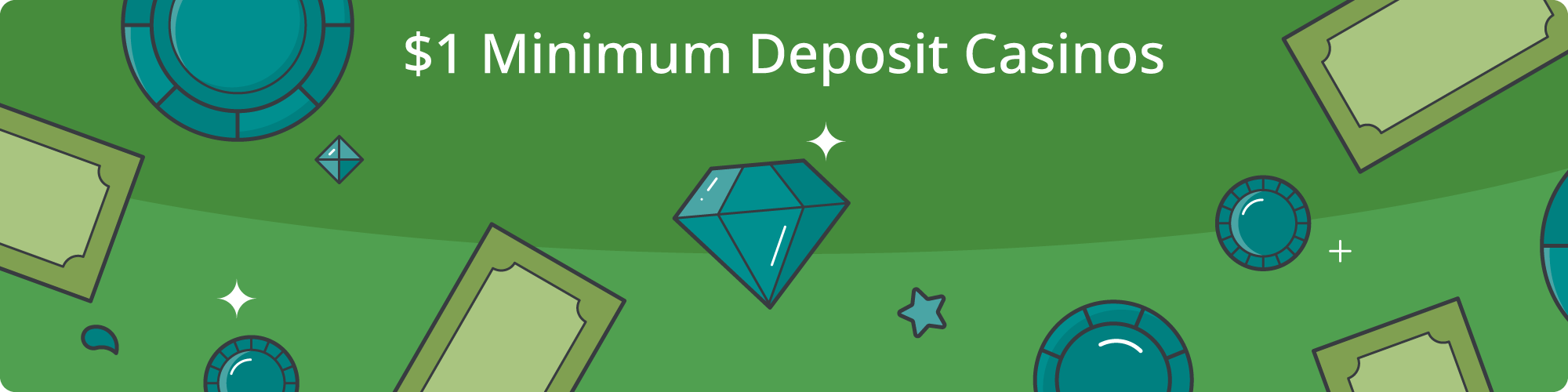 $1 Minimum Deposit Casinos by AskGamblers