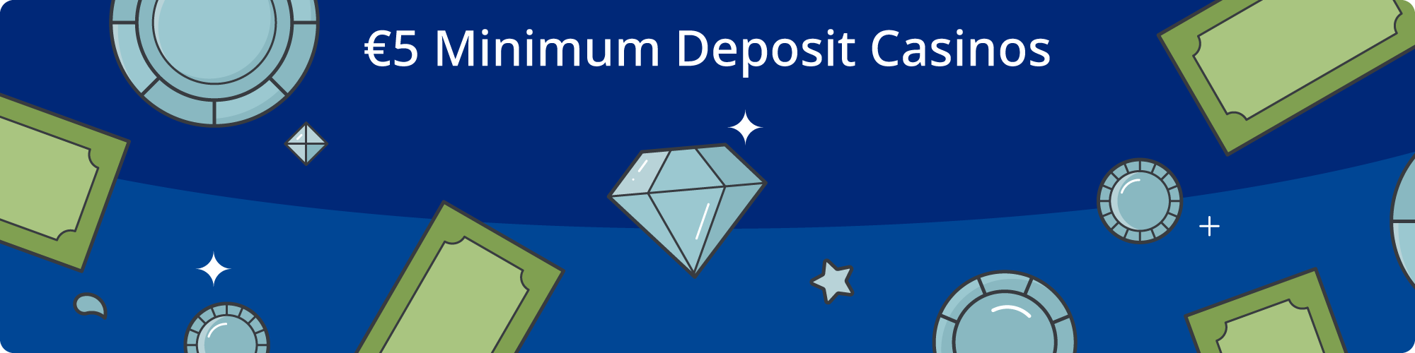 €5 Minimum Deposit Casinos by AskGamblers