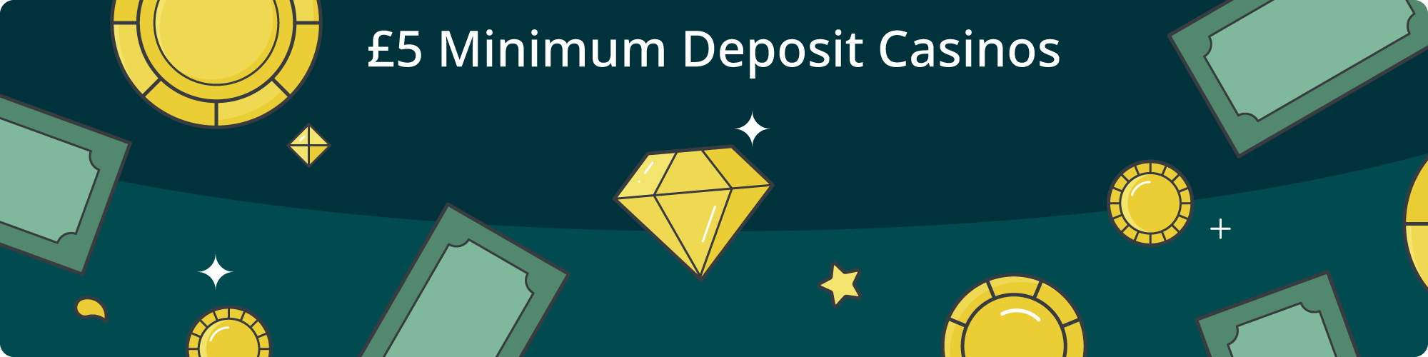 £5 Minimum Deposit Casinos by AskGamblers