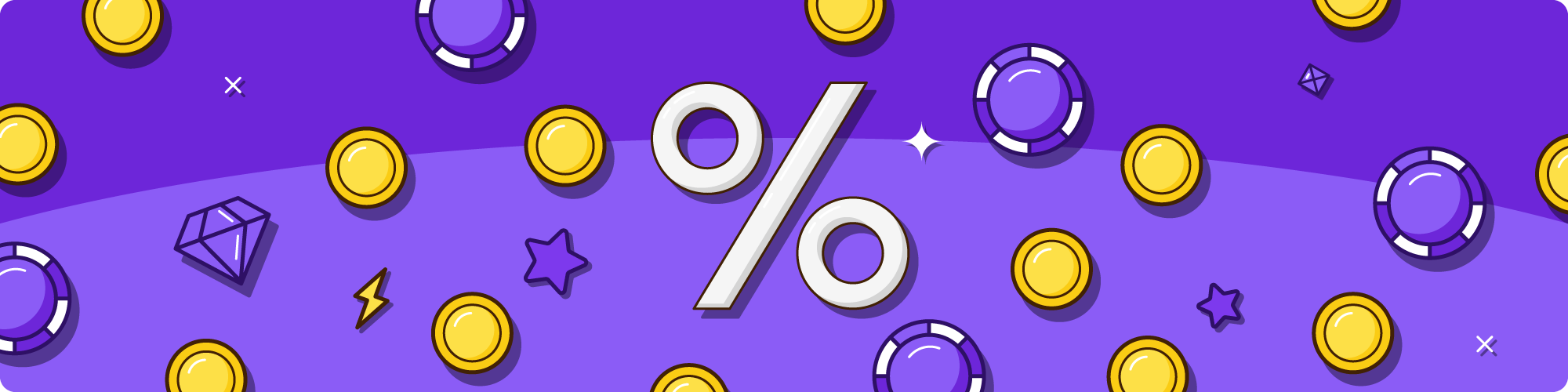 20% casino bonus