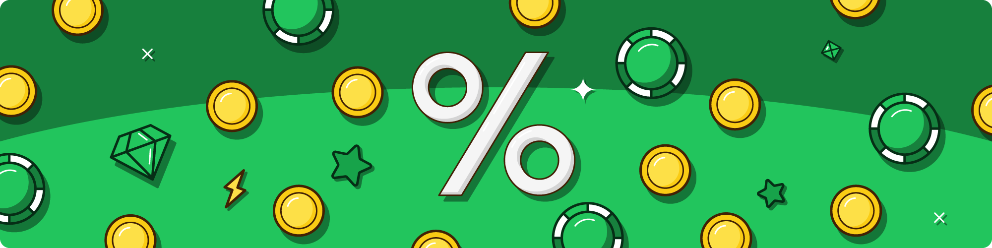 50% Casino Bonus
