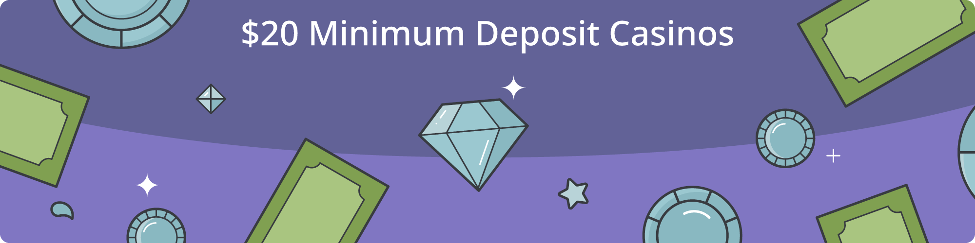  $20 Minimum Deposit Casinos by AskGamblers