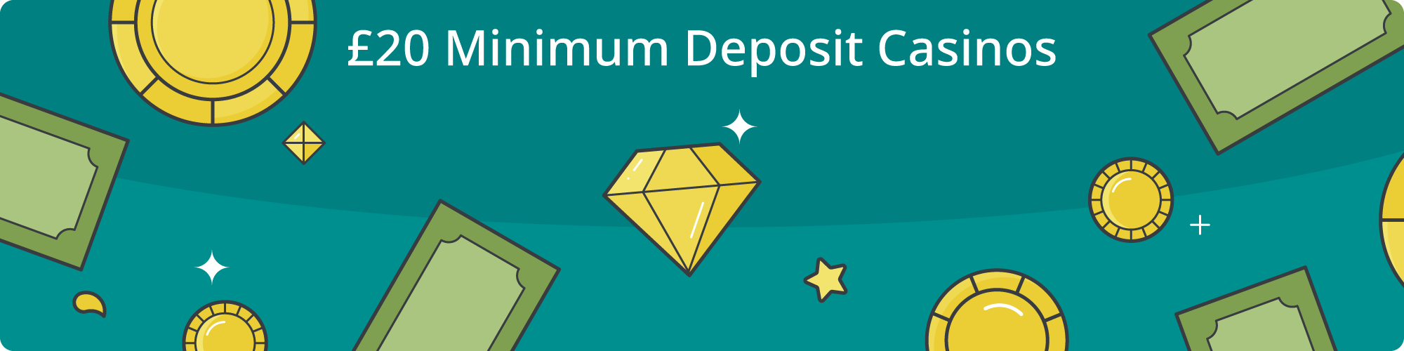 £20 Minimum Deposit Casinos by AskGamblers