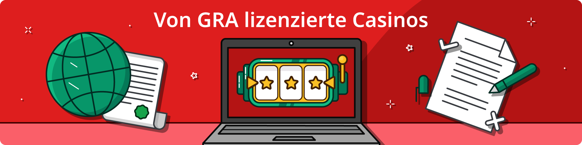 GRA lizenzierte Online Casinos
