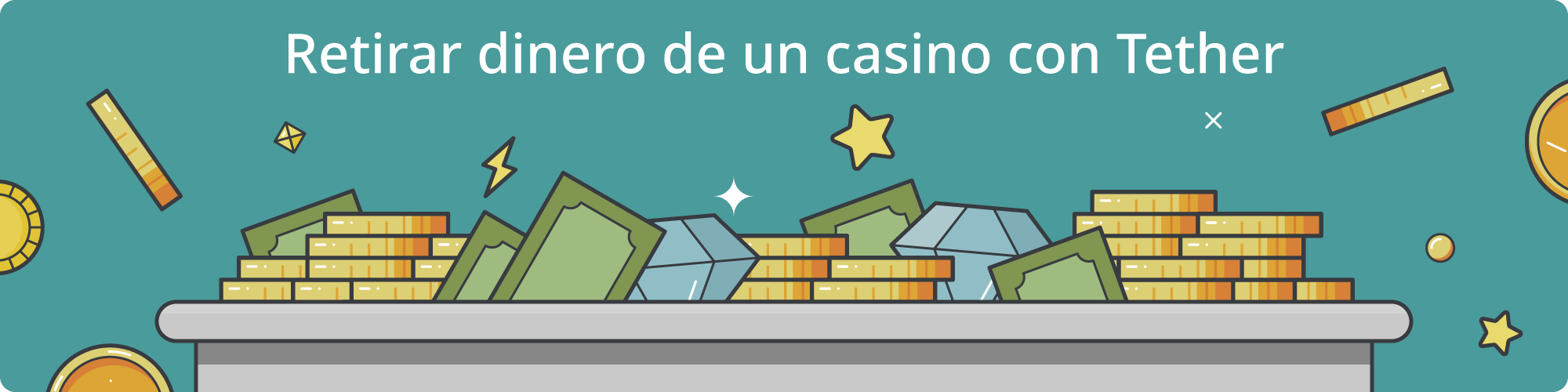 Cómo retirar dinero de un Tether casino