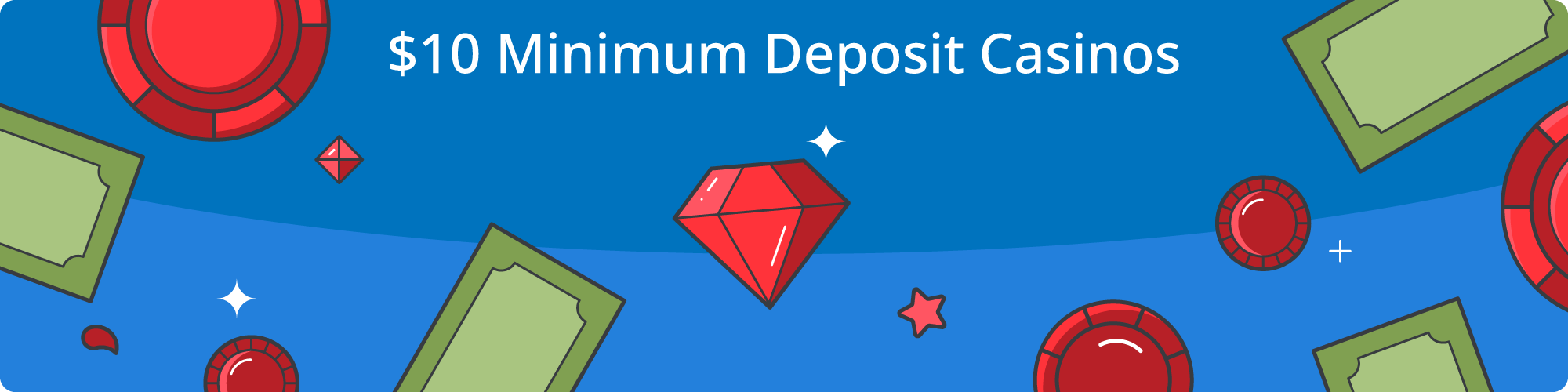$10 Minimum Deposit Casinos by AskGamblers