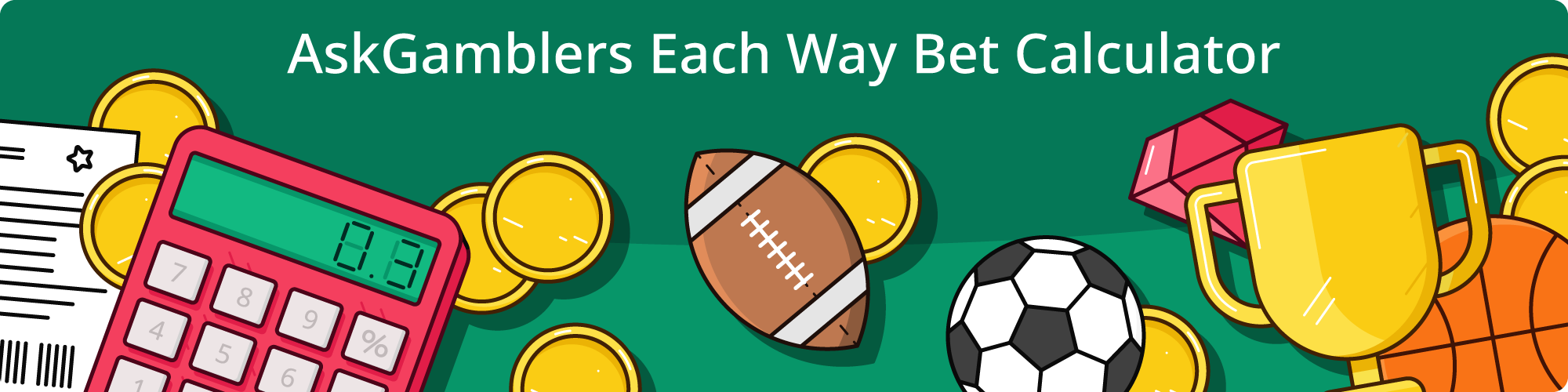 AskGamblers Each Way Bet Calculator