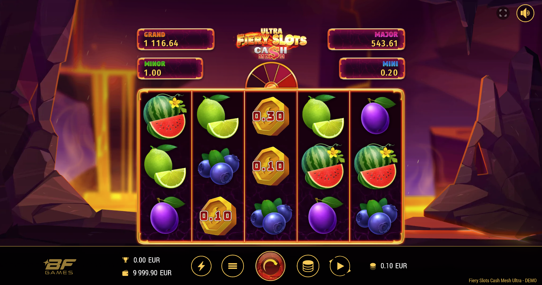 Slot Fiery Slots Cash Mesh Ultra