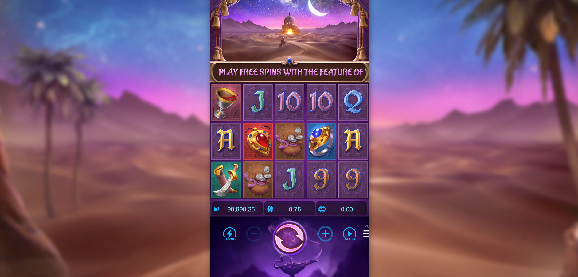 Genie's 3 Wishes Slot