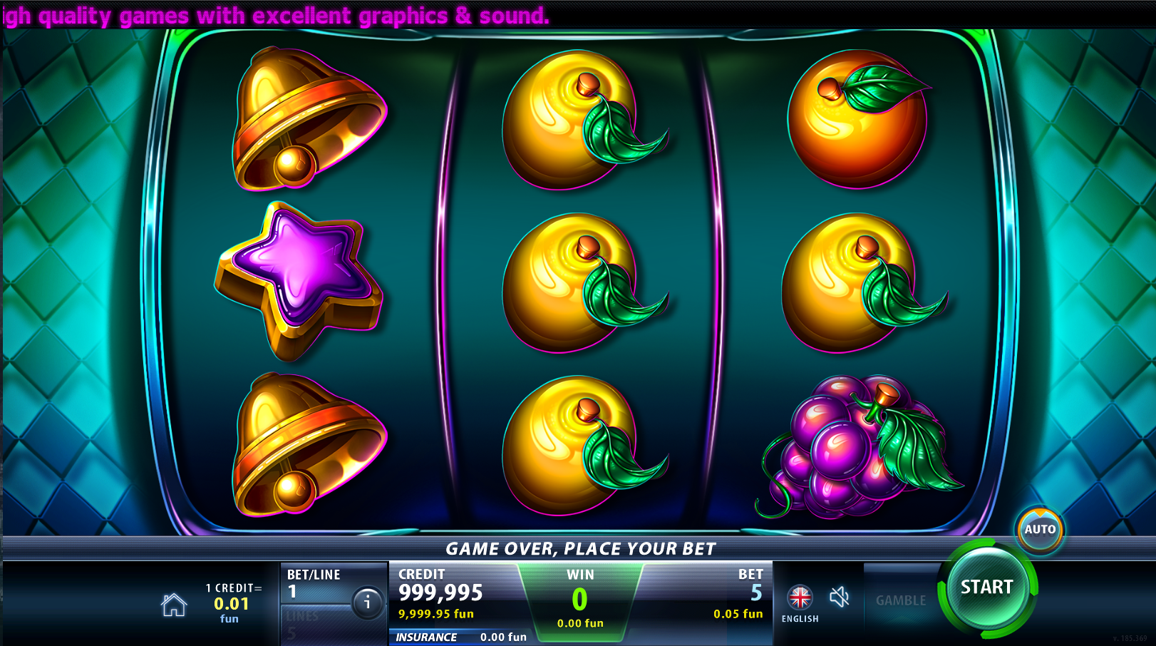 Spin & Collect 5 Slot