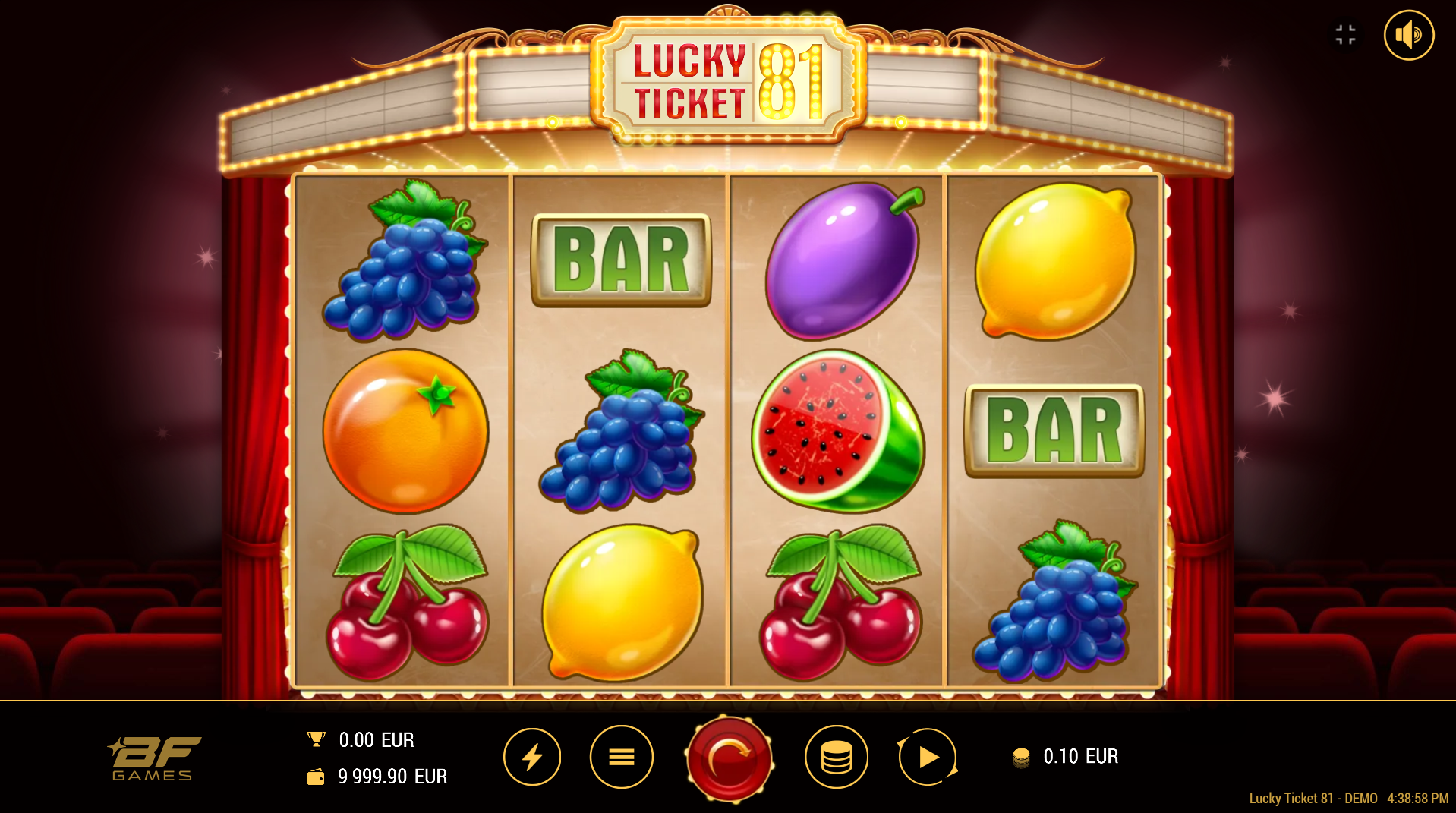 Slot Lucky Ticket 81