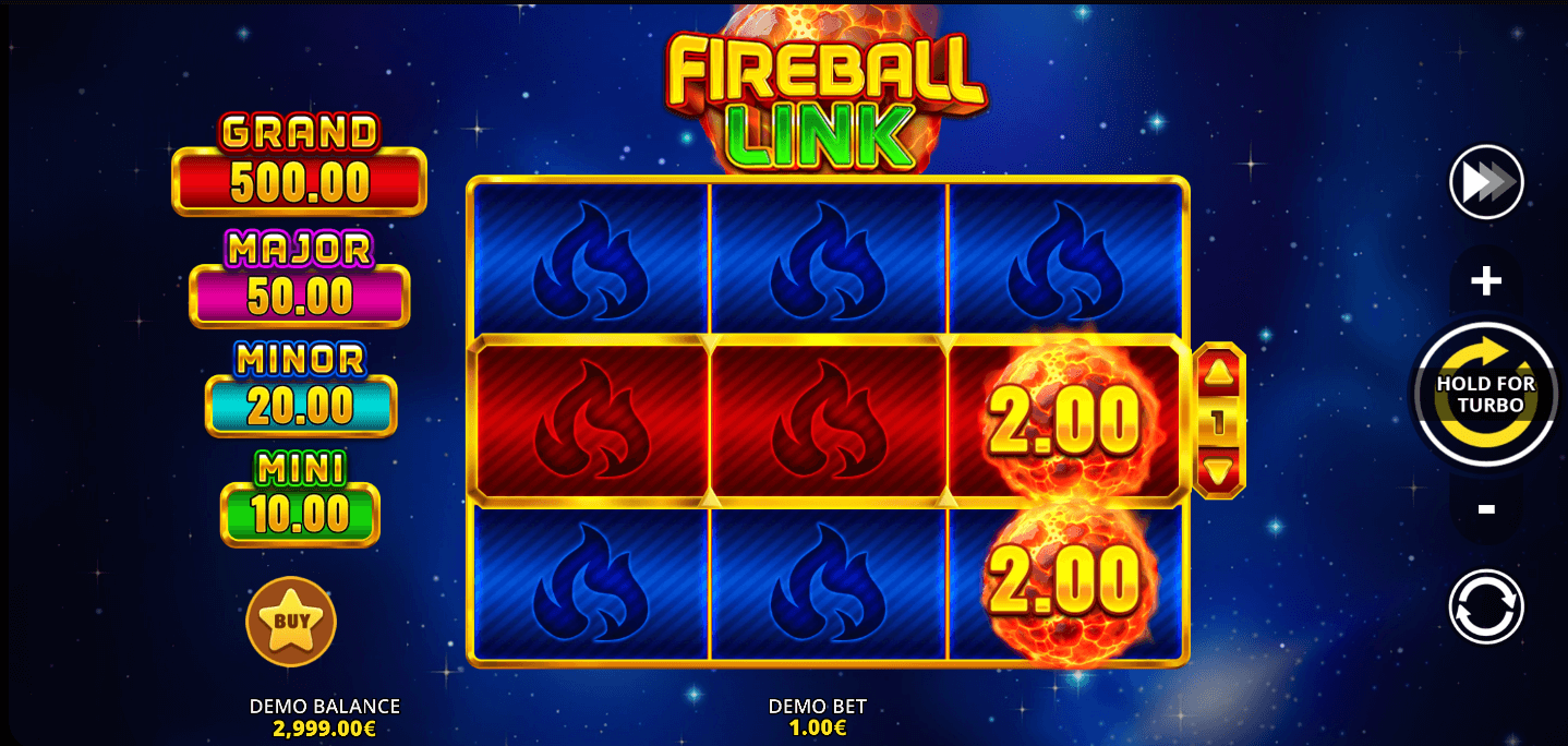 Caça-níquel Fireball Link Cash Up