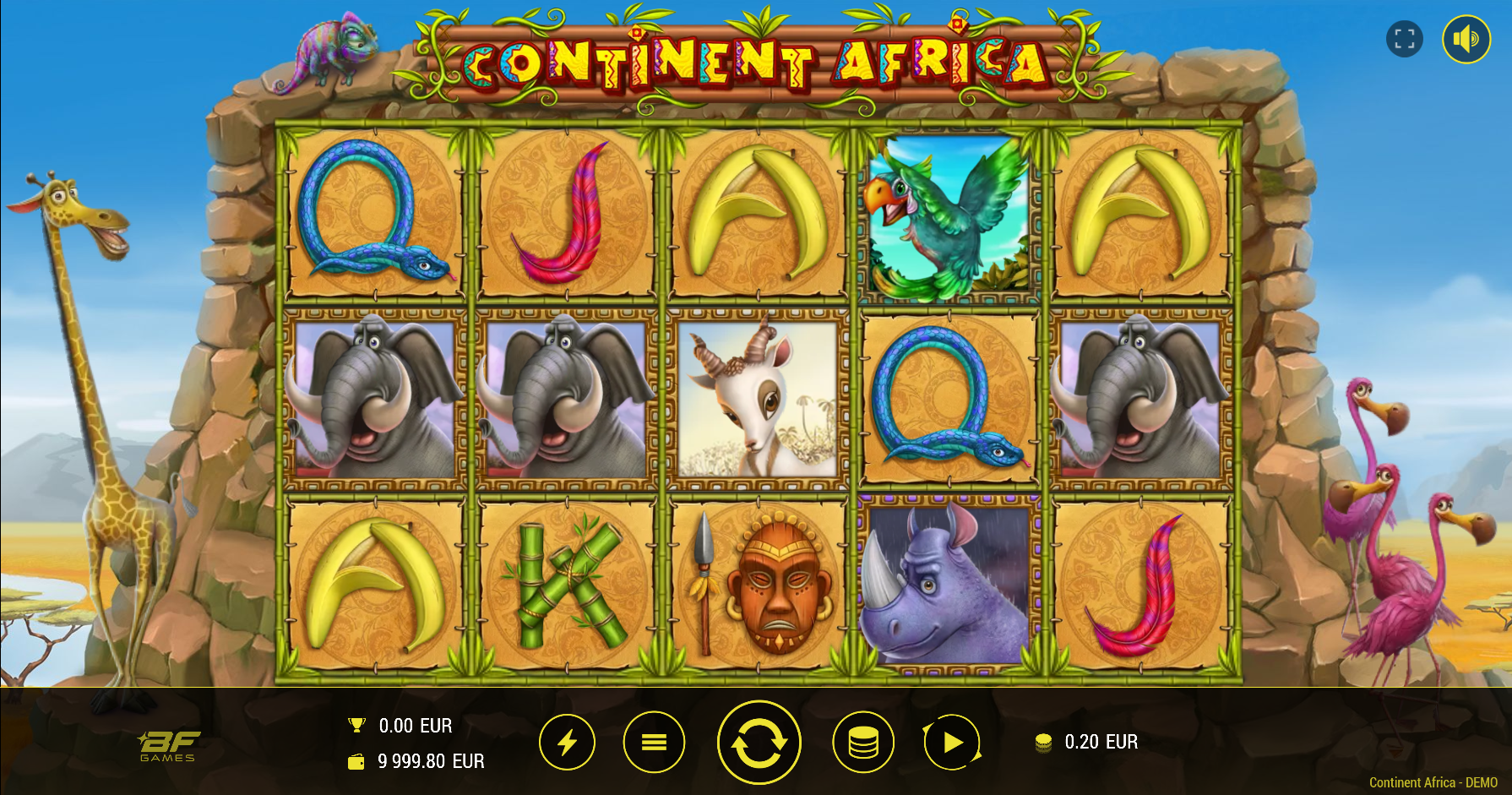 Tragamonedas Continent Africa
