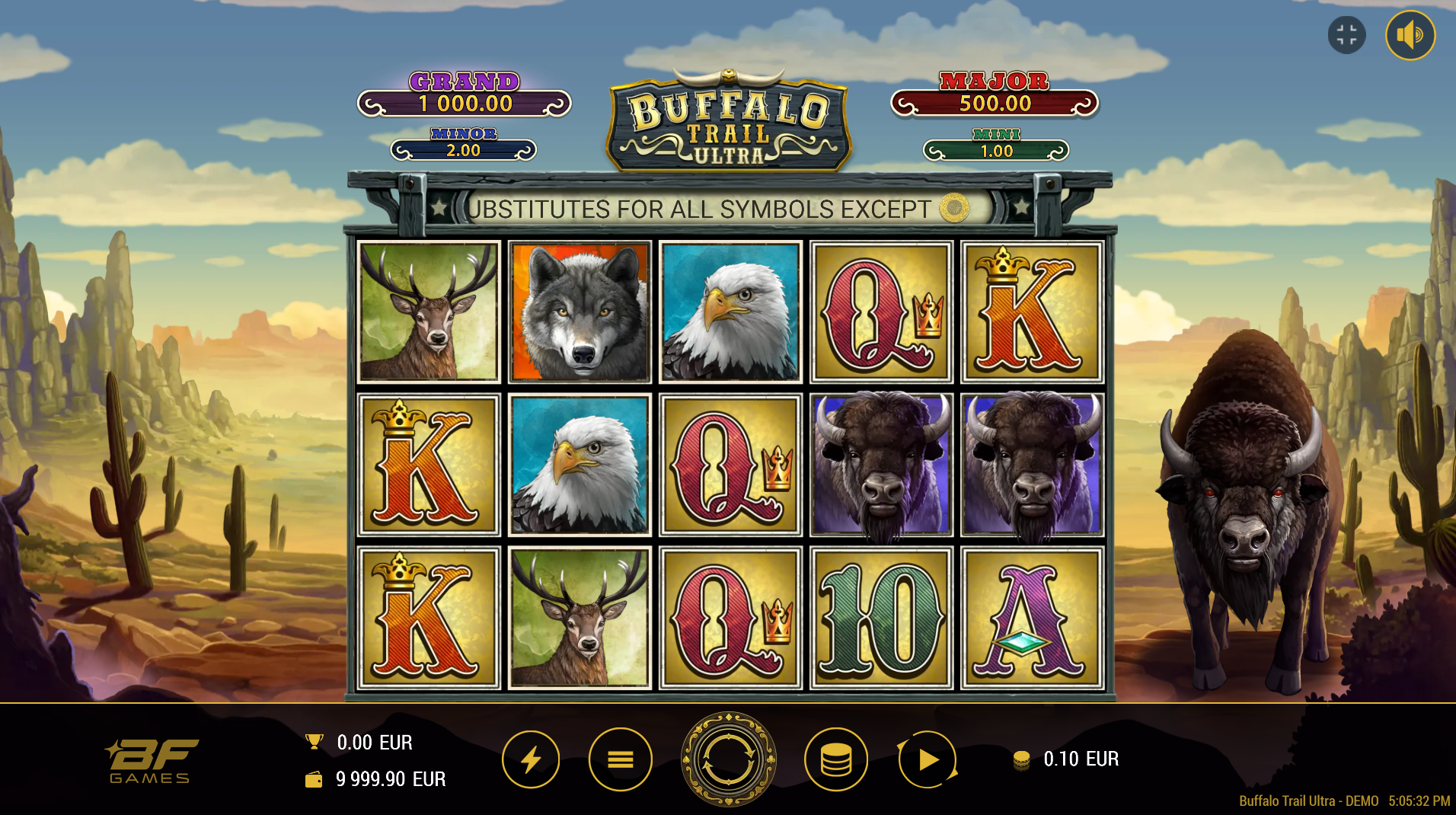 Slot Buffalo Trail Ultra