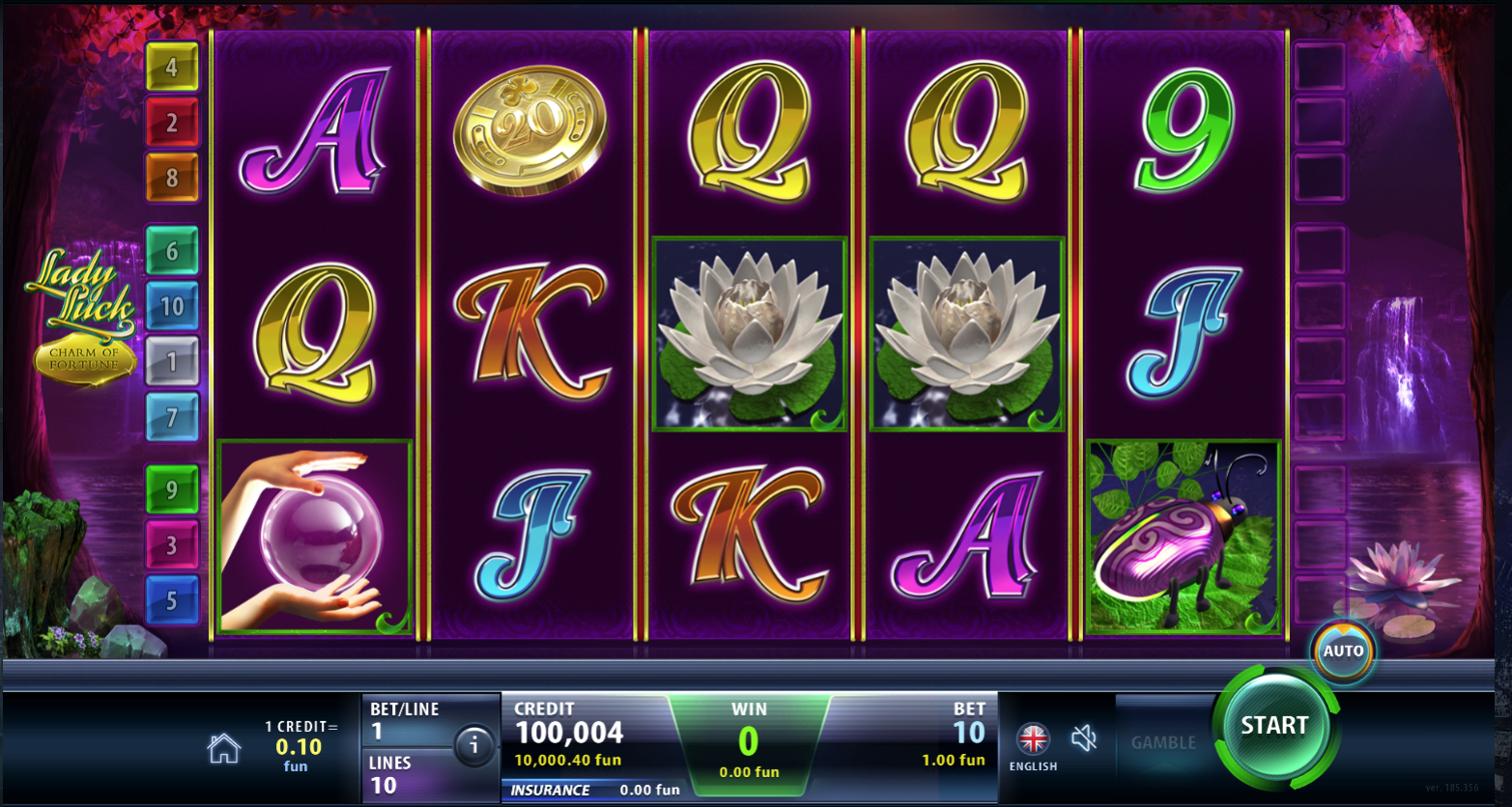 Lady Luck Charm of Fortune Slot