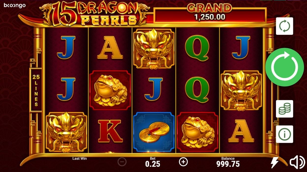 15 Dragon Pearls: Hold and Win Slot