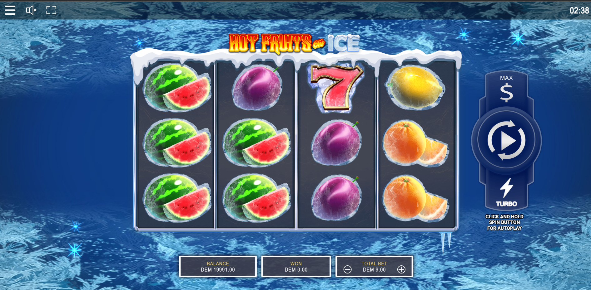 Hot Fruits on Ice Slot