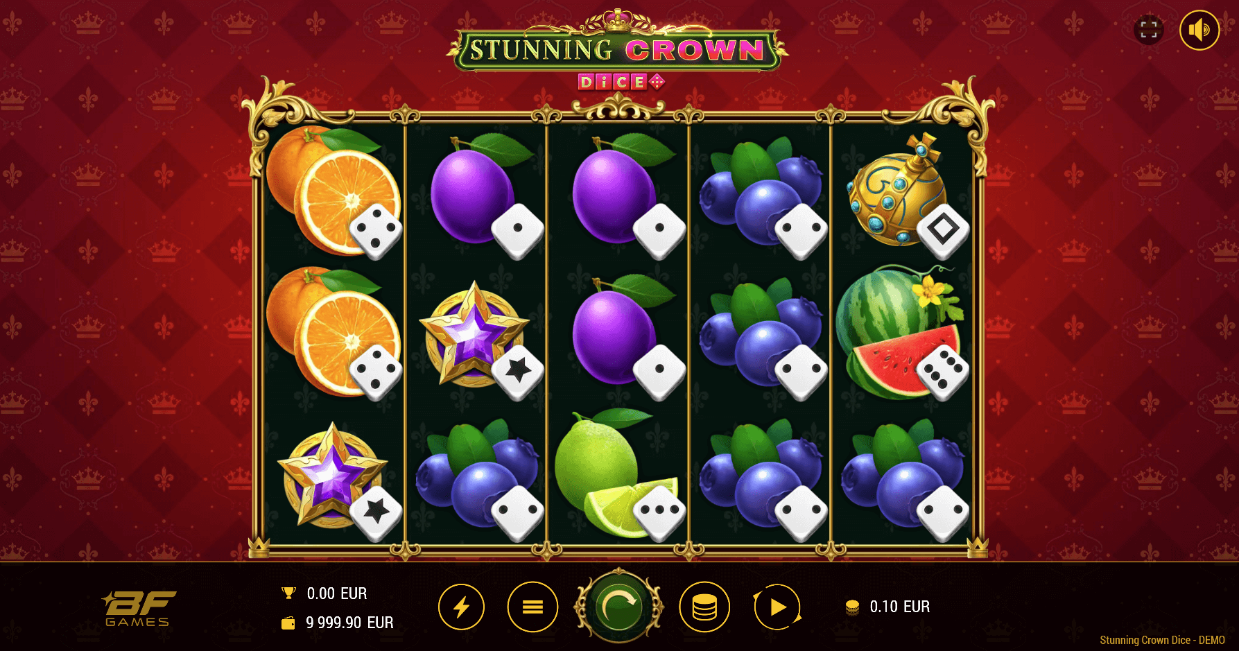 Slot Stunning Crown Dice