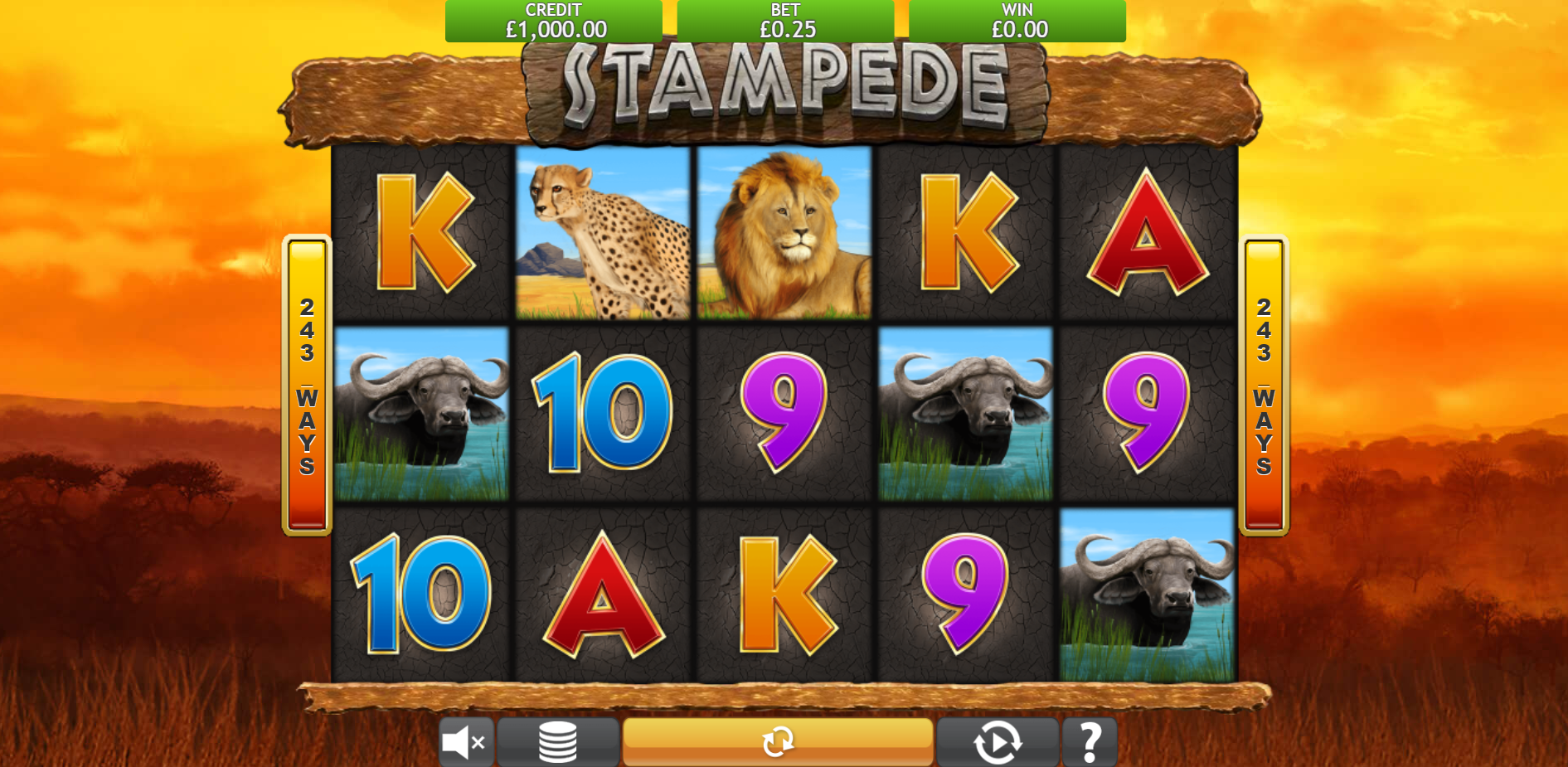 Tragamonedas Stampede