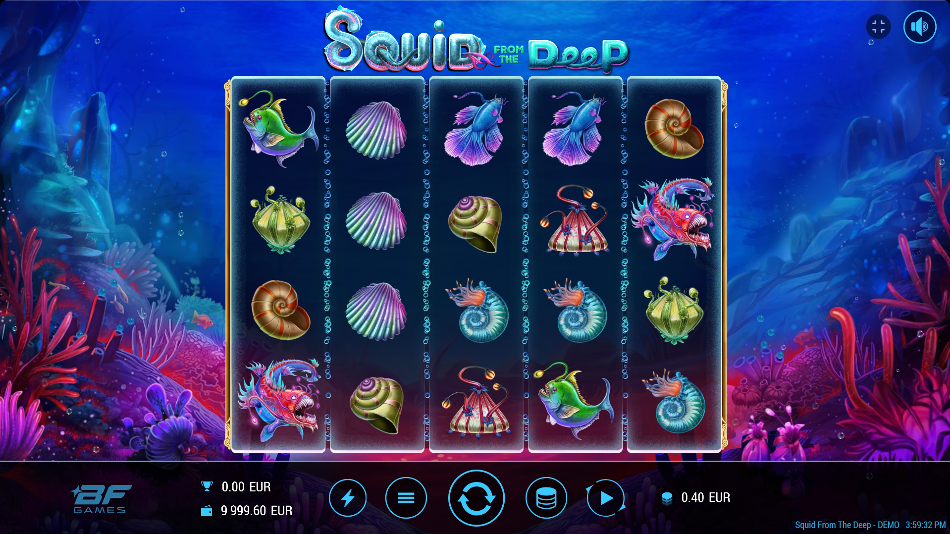 Squid from the Deep Slot