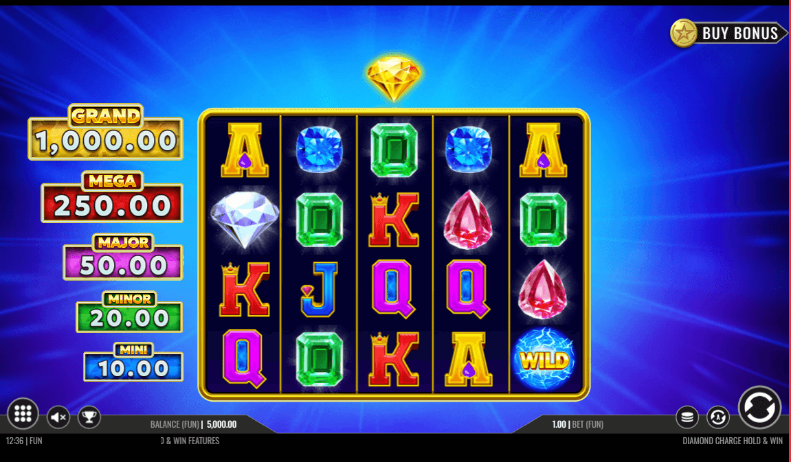 Caça-níquel Diamond Charge Hold and Win