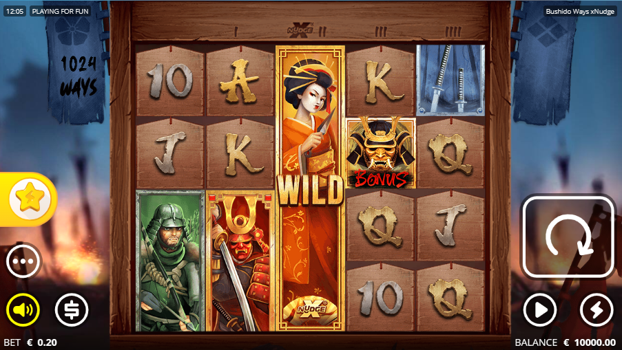 Bushido Ways XNudge Slot