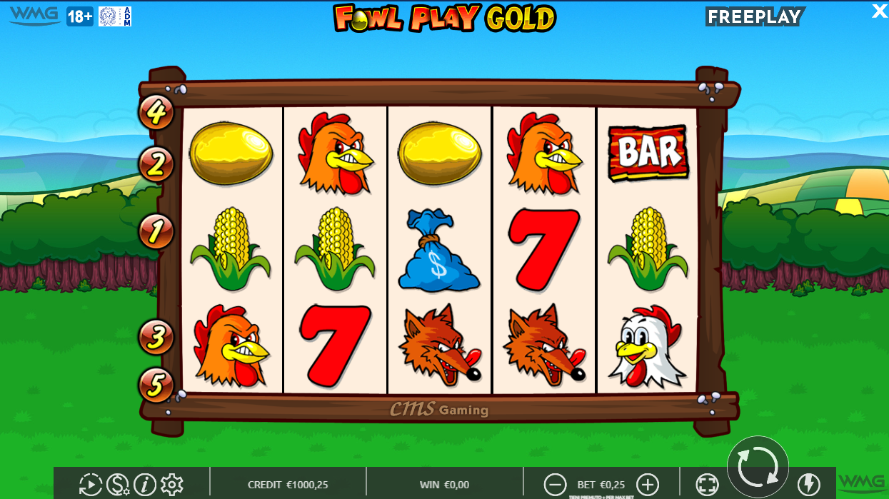 Fowl Play Gold Slot