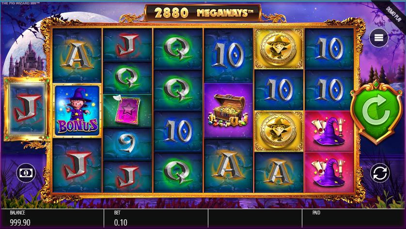 The Pig Wizard Megaways Slot