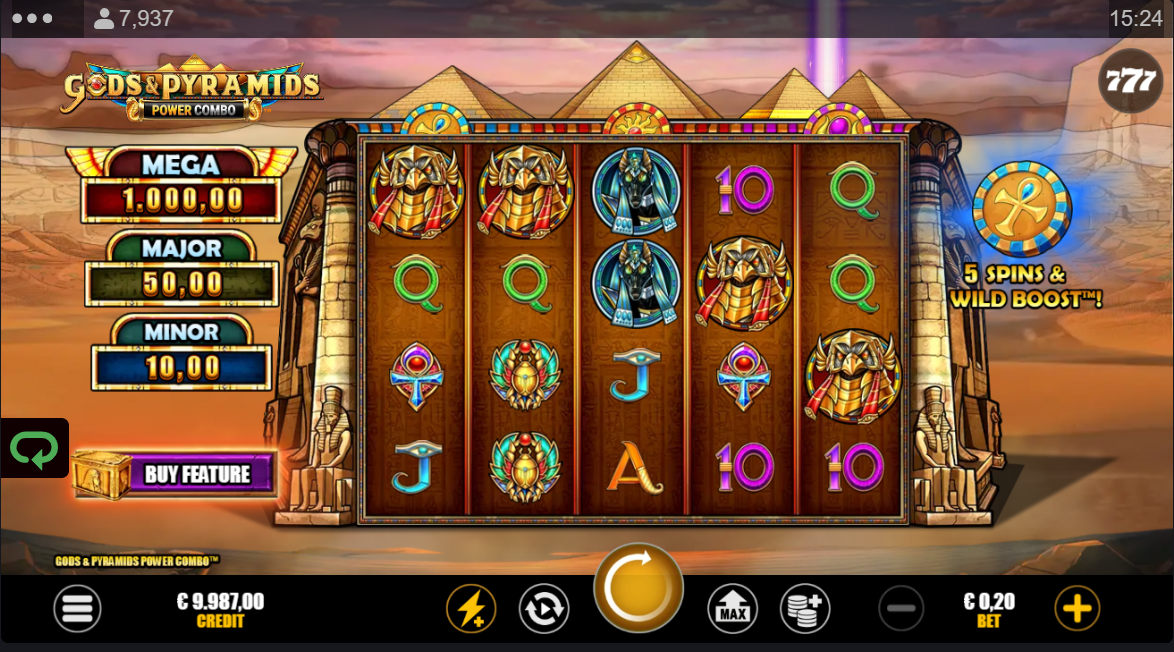 Gods & Pyramids Power Combo Slot