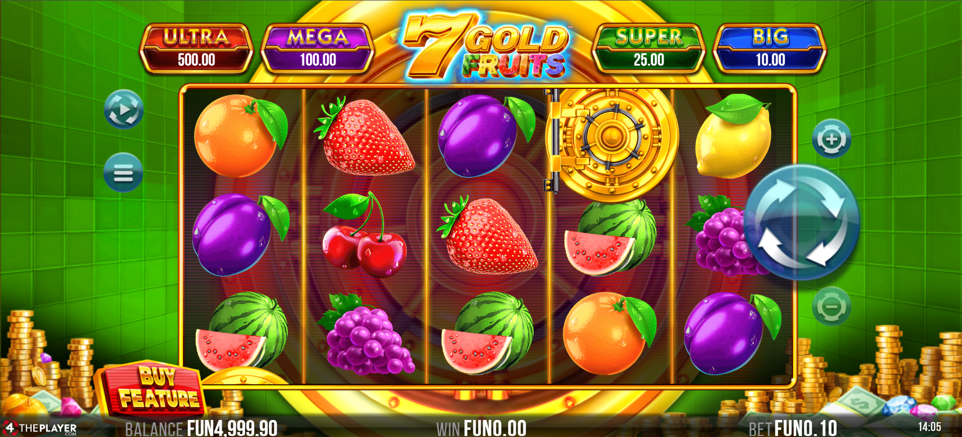 7 Gold Fruits Slot
