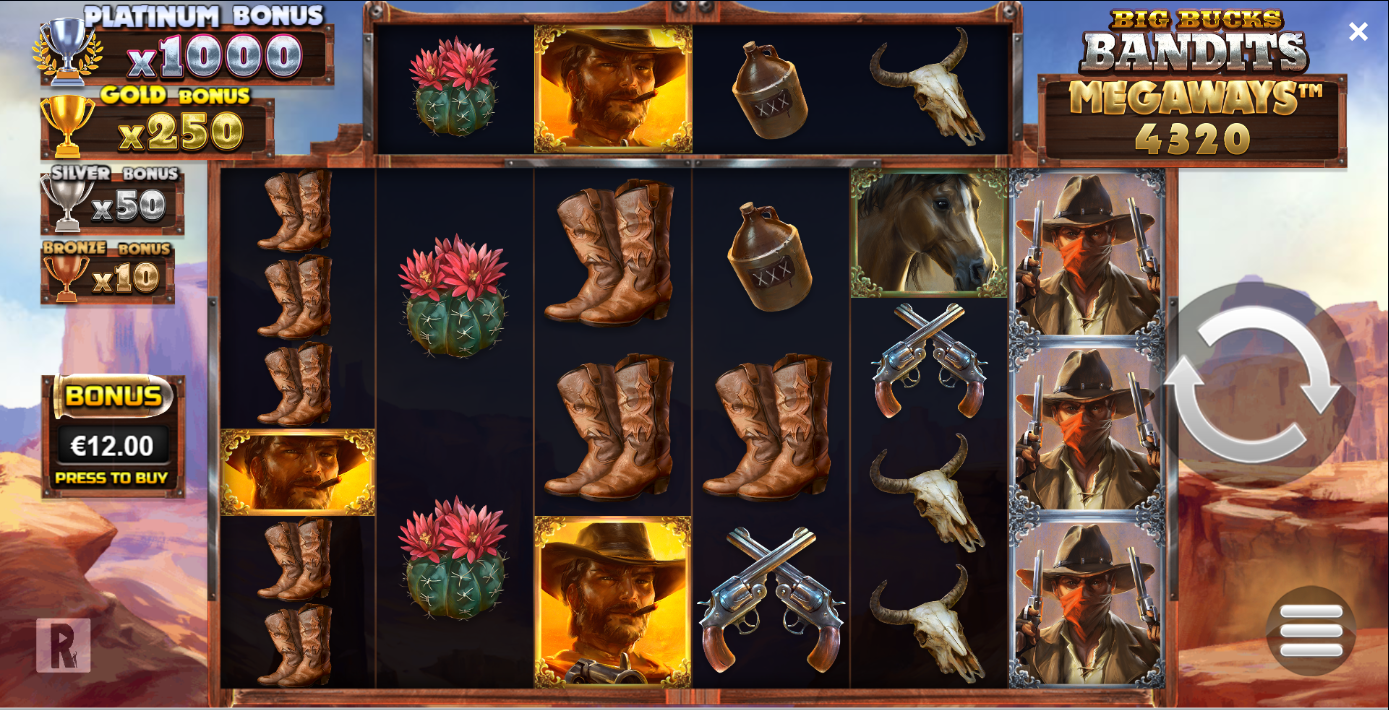 Big Bucks Bandits Megaways Slot