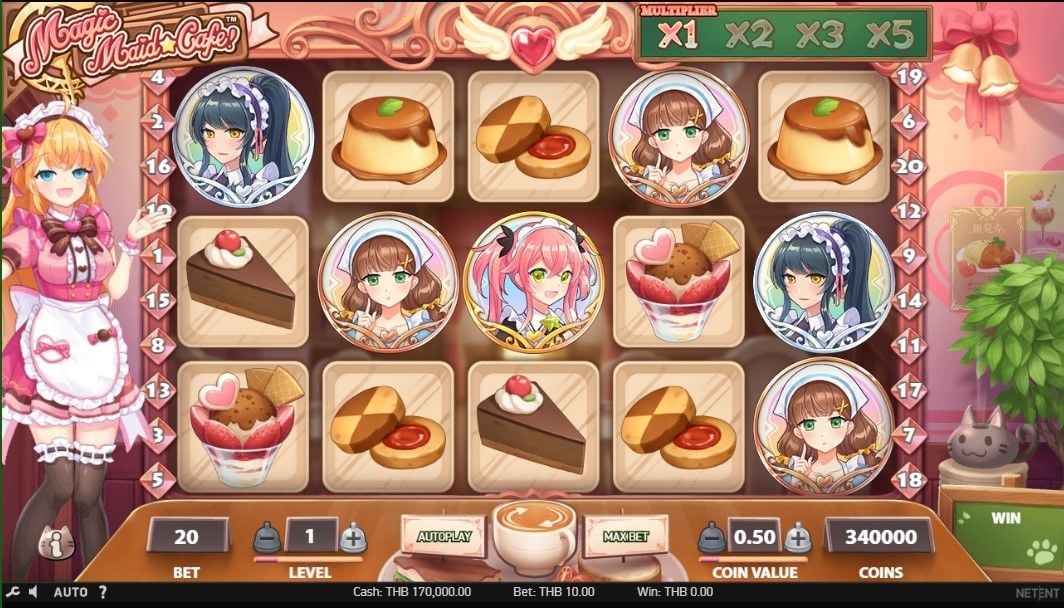 Slot Magic Maid Cafe