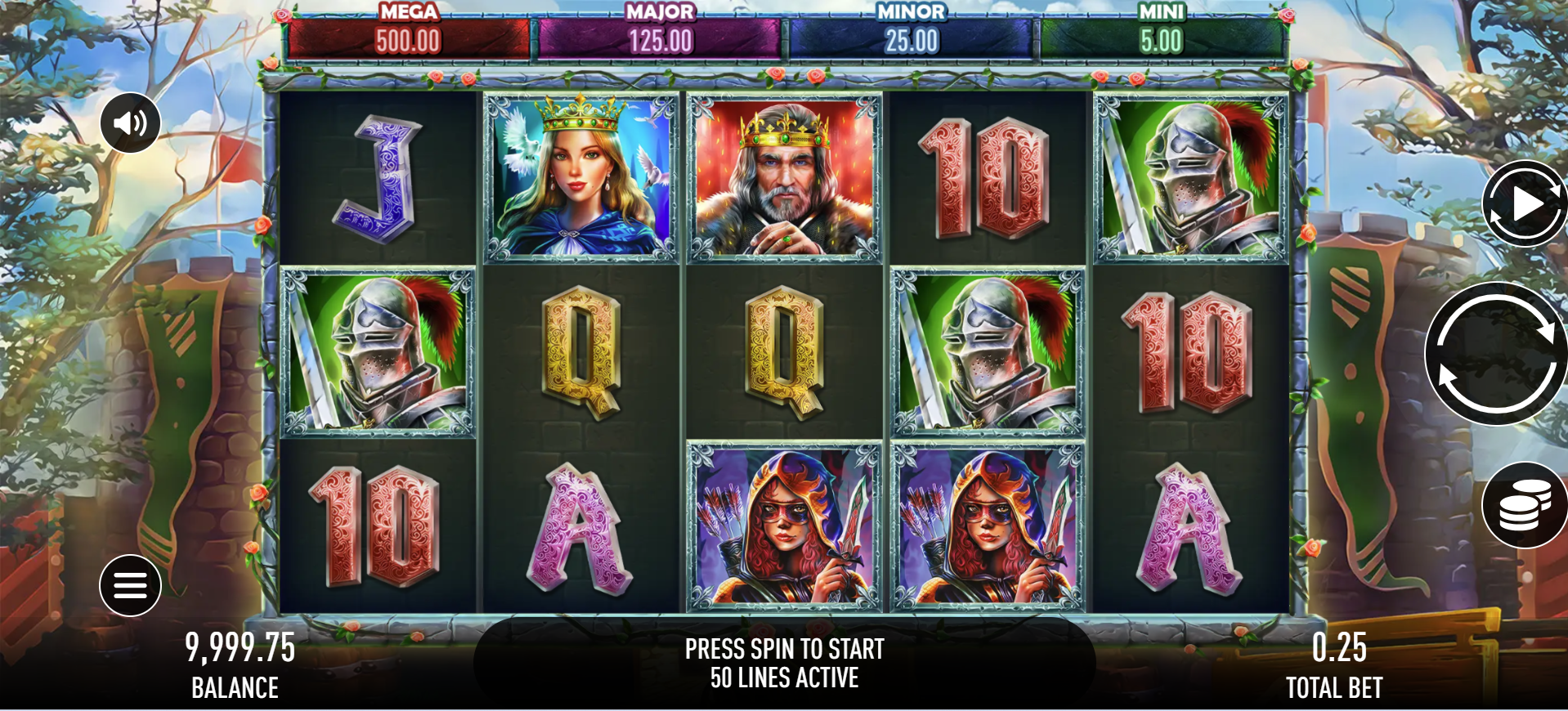 Throne of Camelot Slot