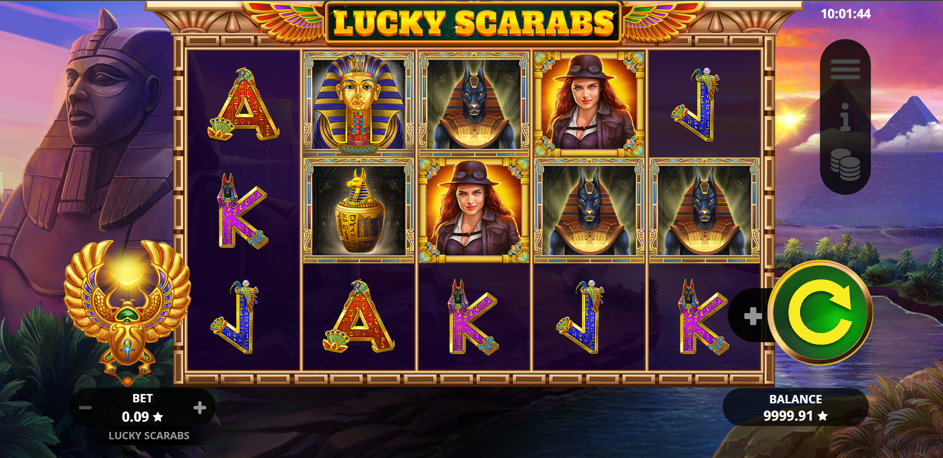 Lucky Scarabs Slot