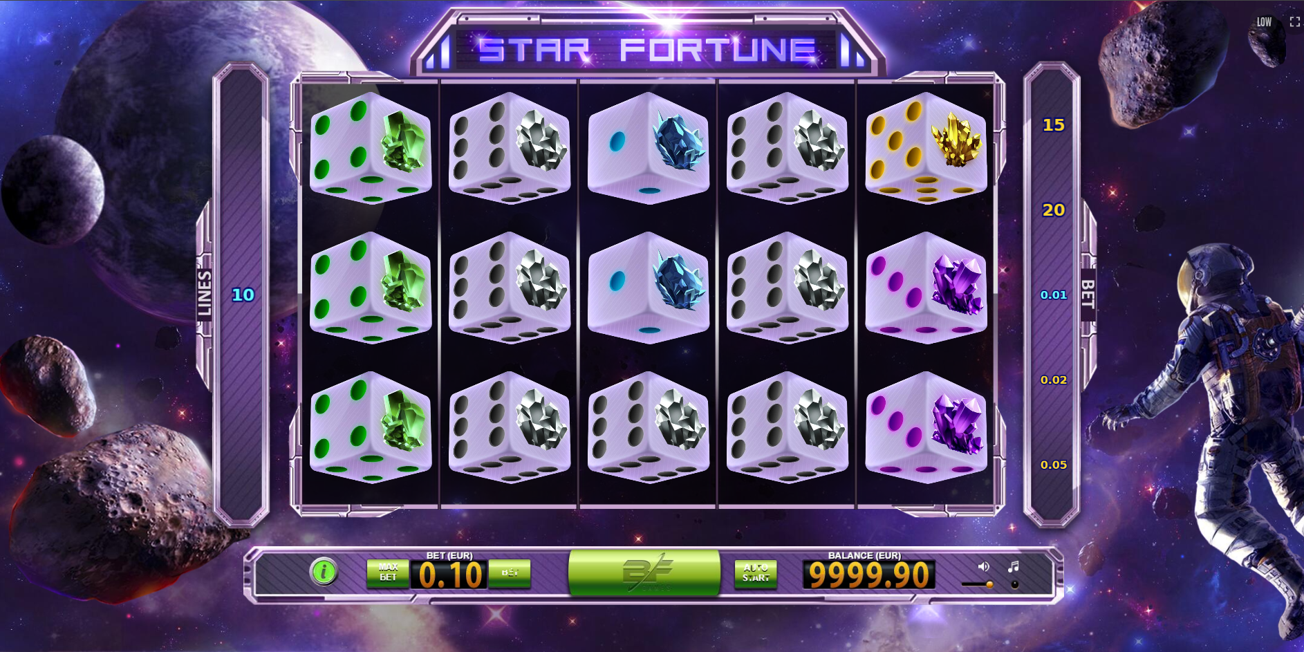 Star Fortune Dice Slot