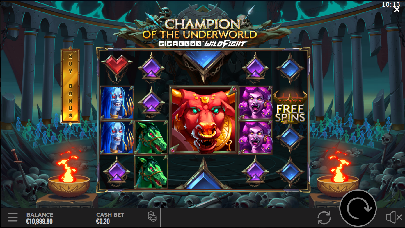 Slot Champion of the Underworld
