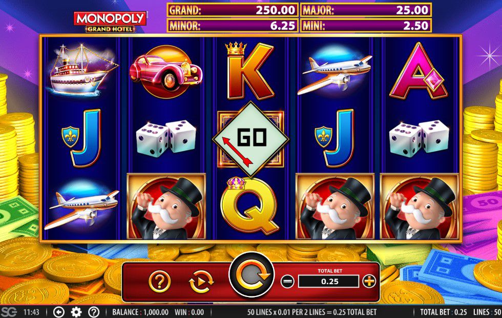 Slot Monopoly Grand Hotel