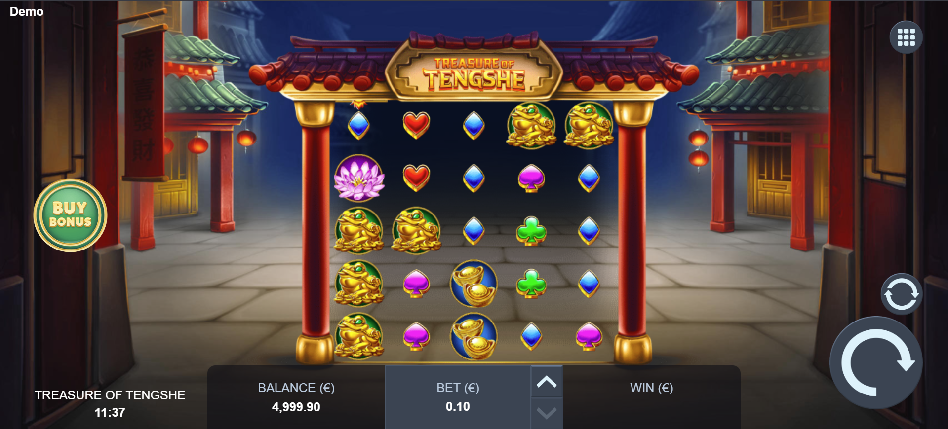 Tragamonedas Treasure Of Tengshe